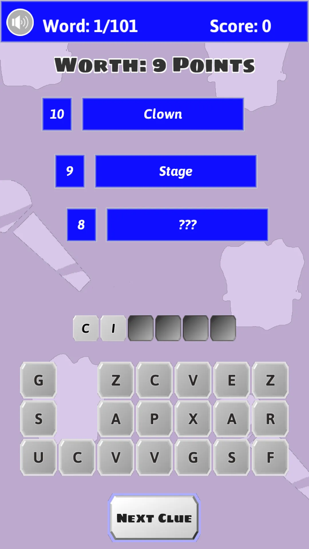 Three Clues Game | Indus Appstore | Screenshot