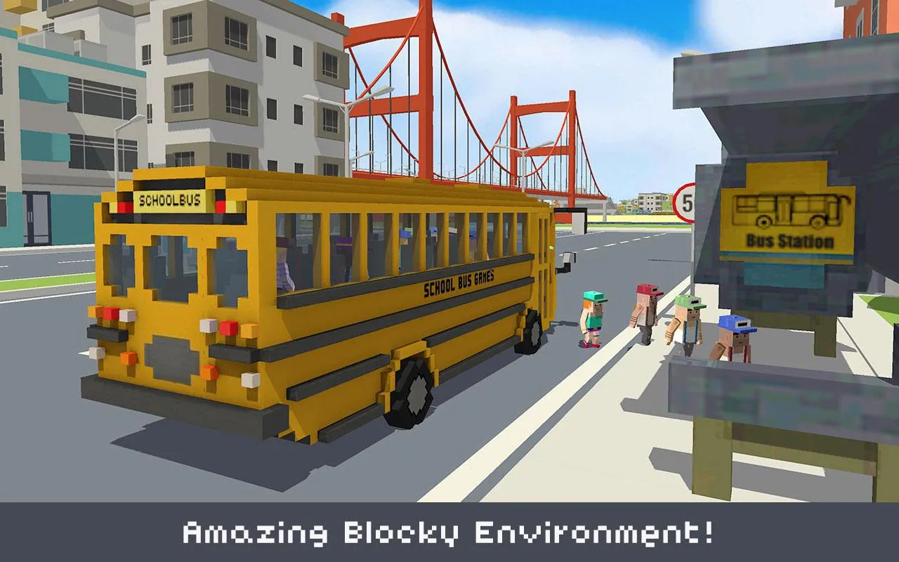 School Bus & City Bus Craft | Indus Appstore | Screenshot