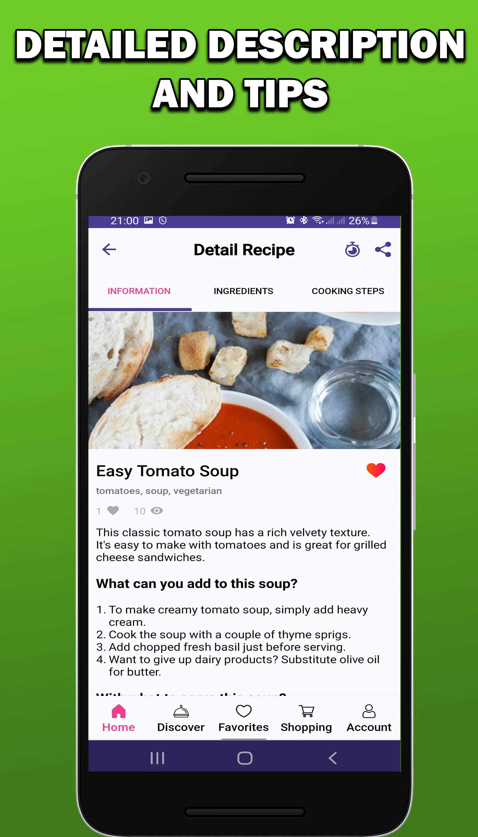 Trend Recipes-Easy Recipes | Indus Appstore | Screenshot