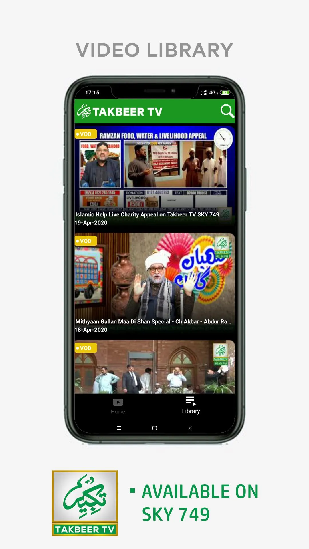 Takbeer TV | Indus Appstore | Screenshot