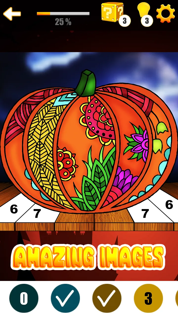 Halloween Art Color by Number | Indus Appstore | Screenshot