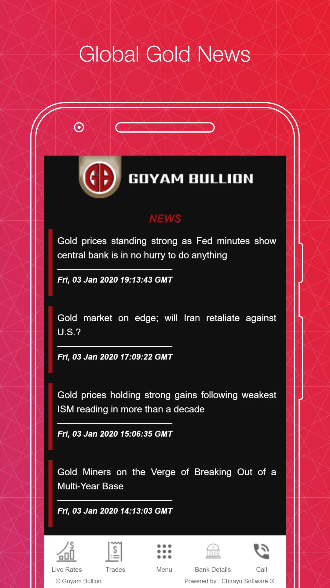 Goyam Bullion | Indus Appstore | Screenshot