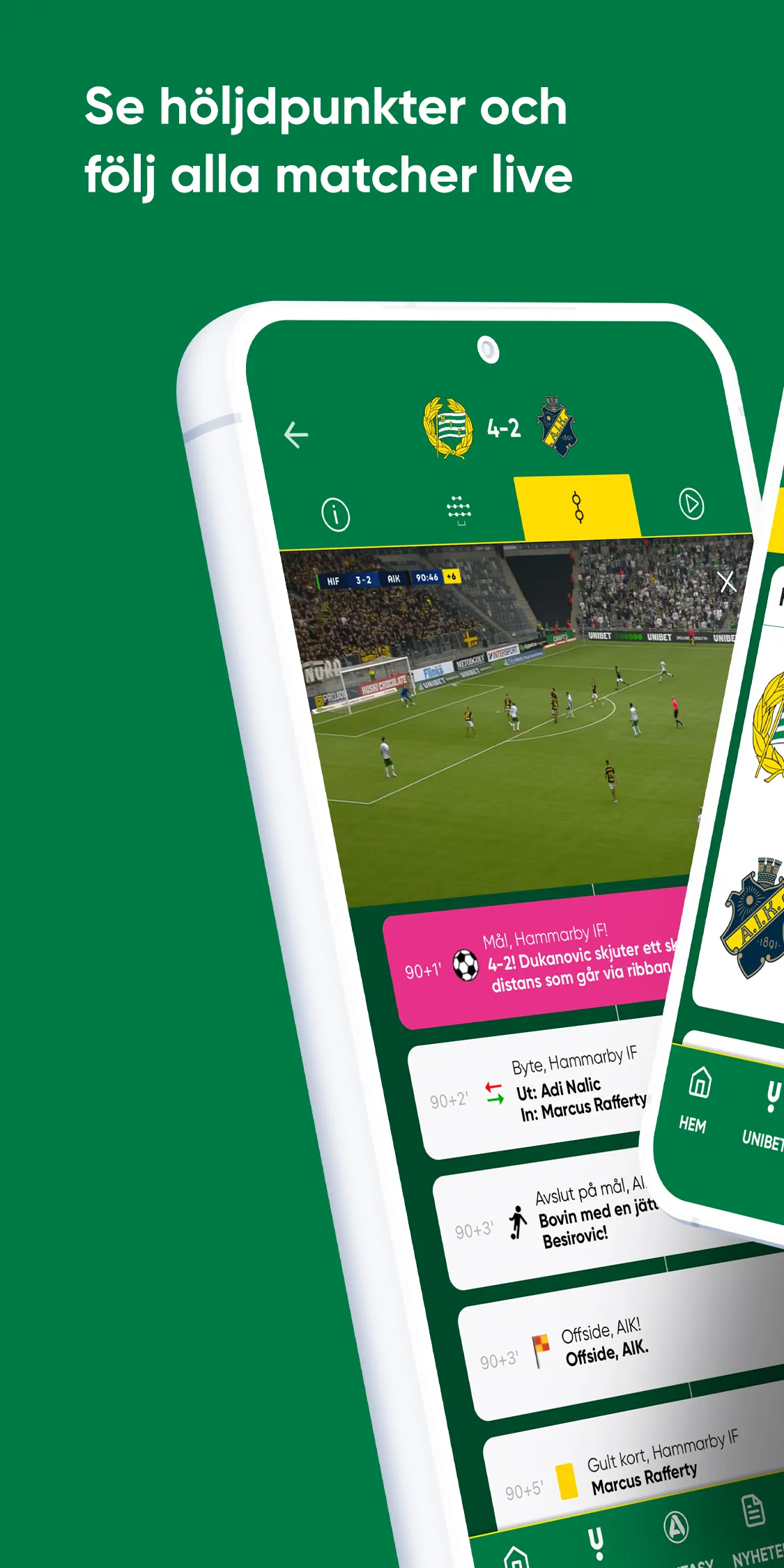 Hammarby Fotboll Live | Indus Appstore | Screenshot