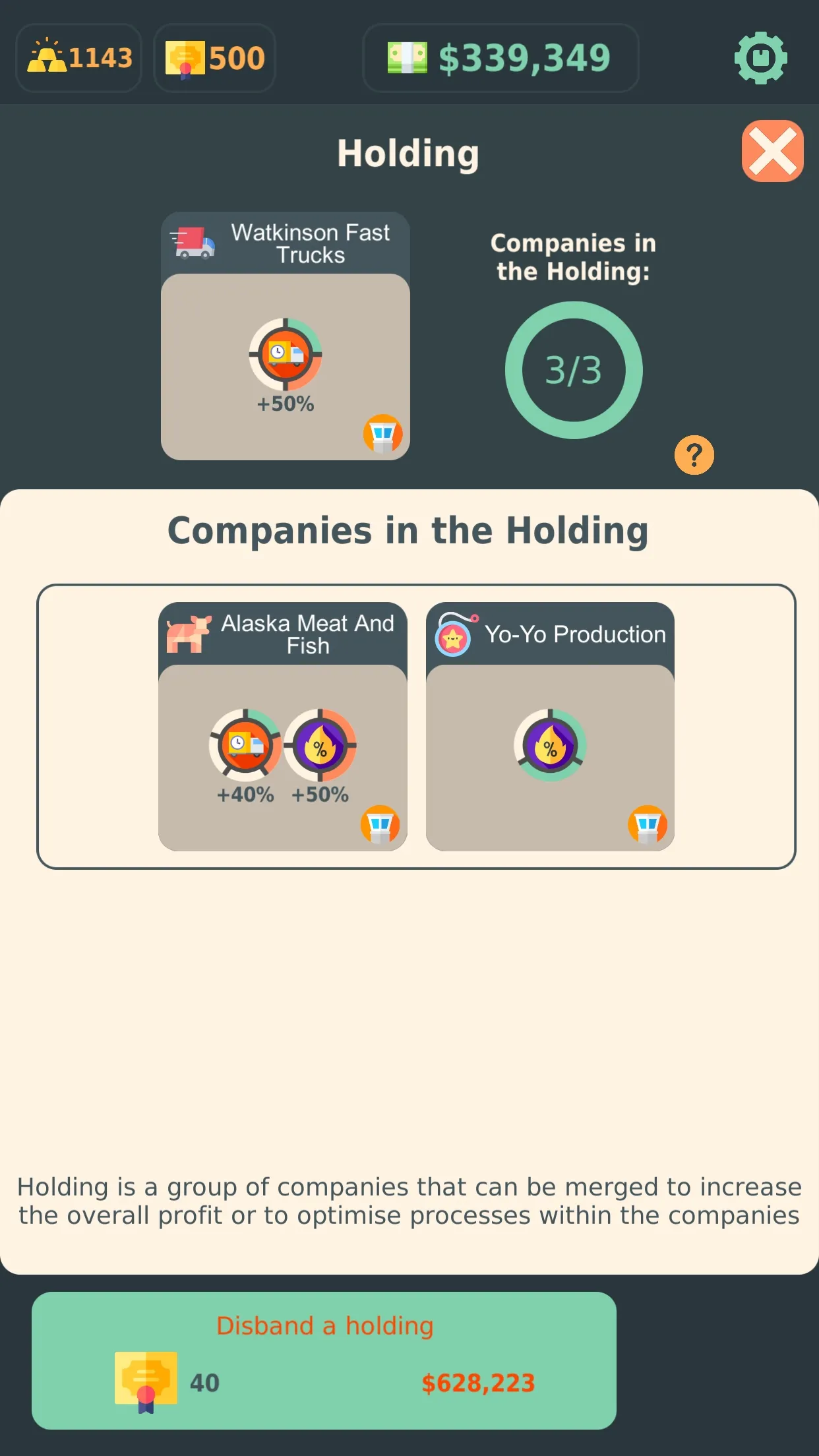 Stakeholder Idle Game | Indus Appstore | Screenshot