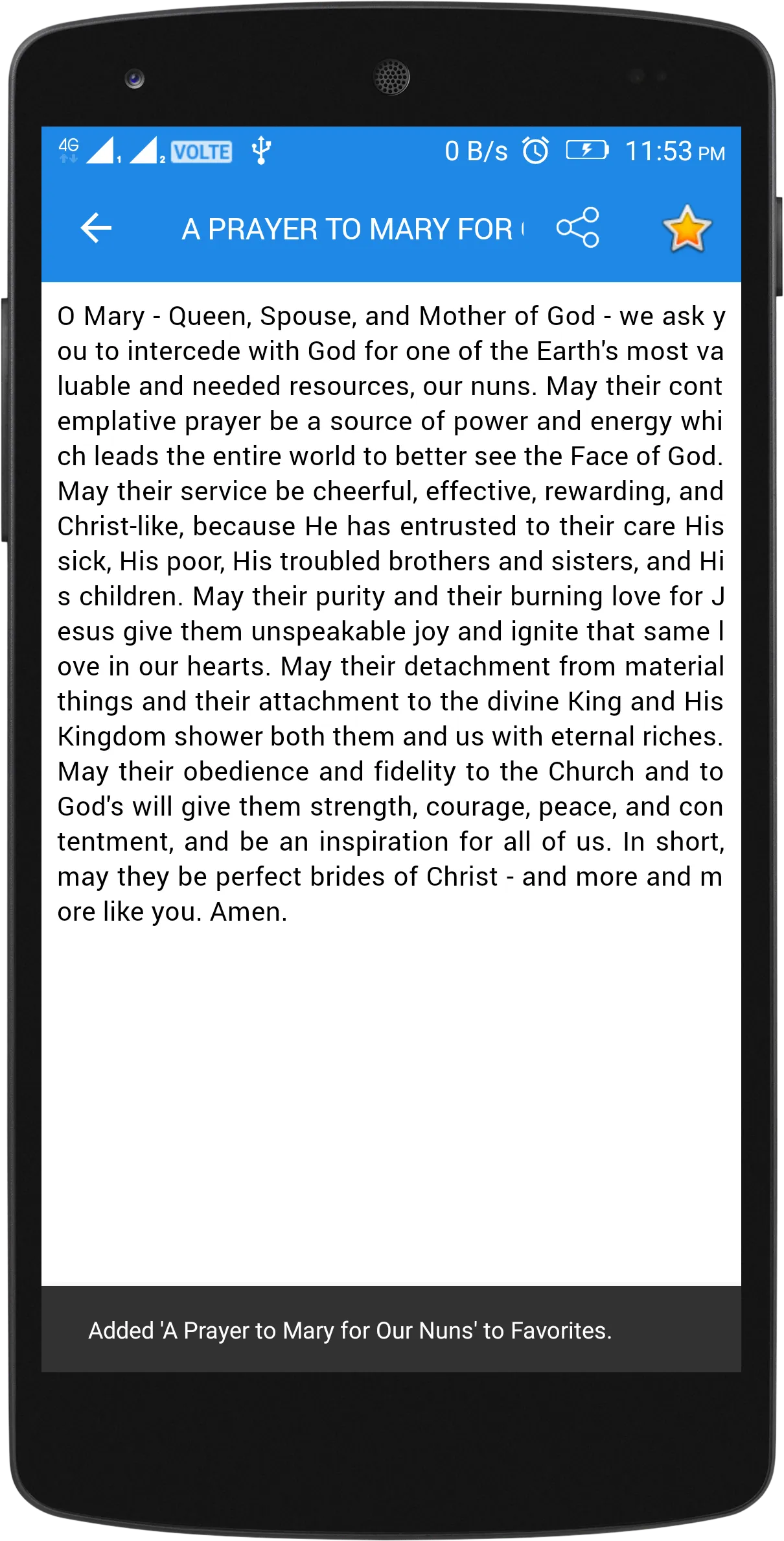 Prayers to Mary | Indus Appstore | Screenshot