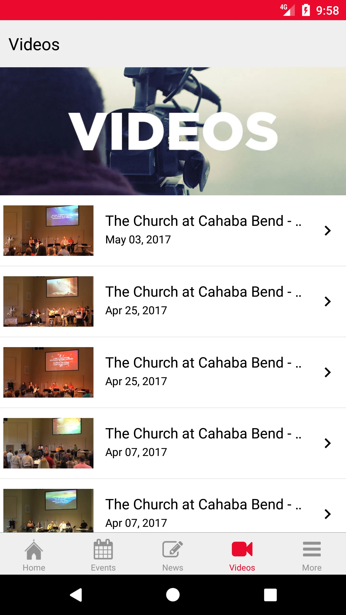 The Church at Cahaba Bend | Indus Appstore | Screenshot