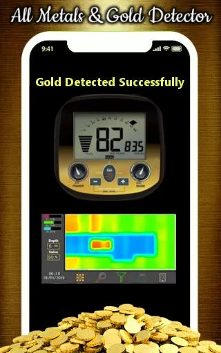 Gold Detector:All Metal Finder | Indus Appstore | Screenshot