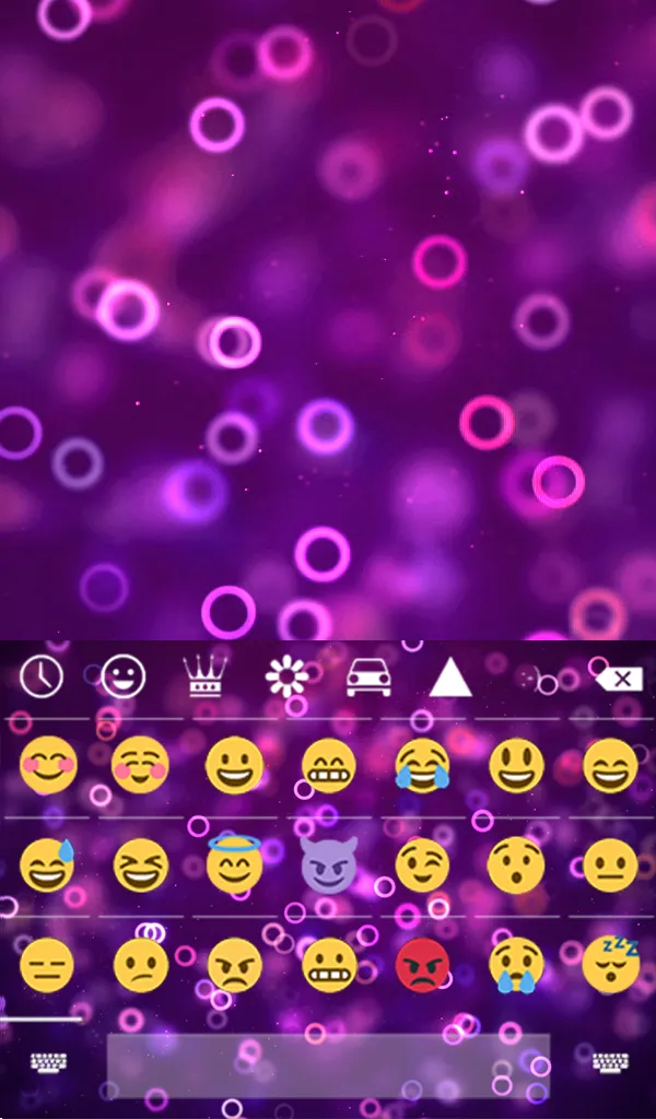 Purple Rings Wallpaper | Indus Appstore | Screenshot