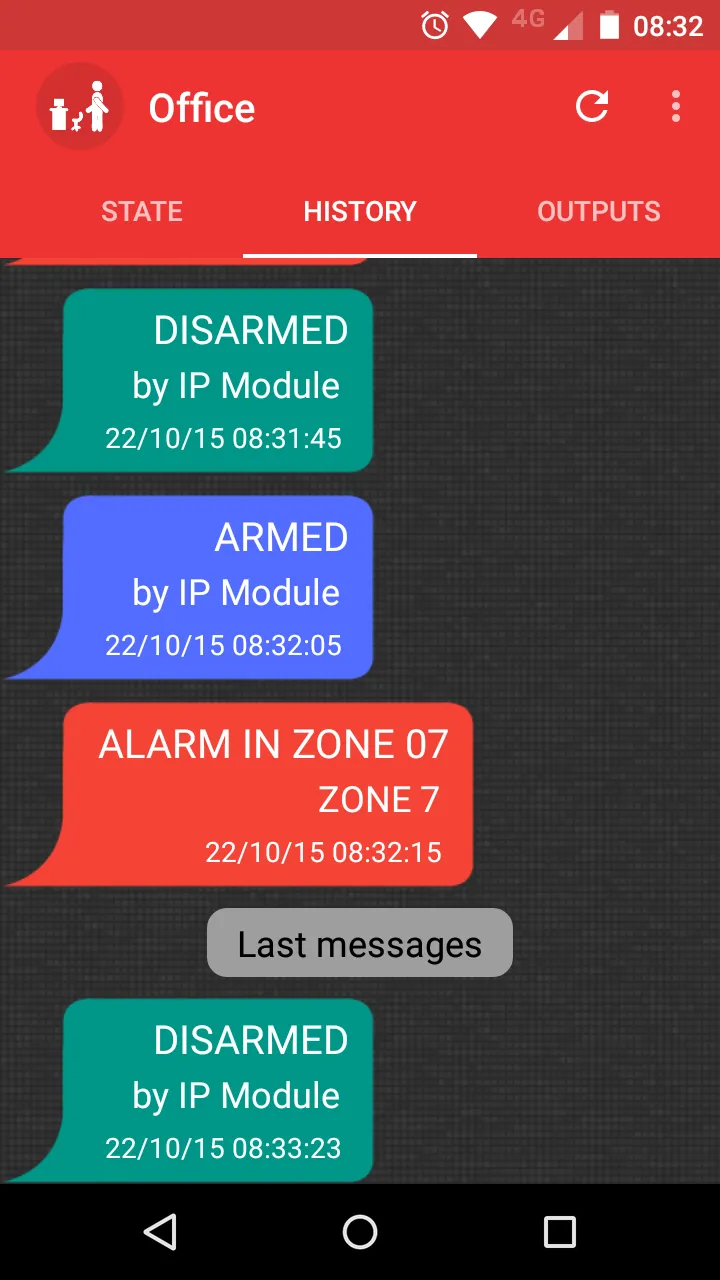 Alarm Control | Indus Appstore | Screenshot