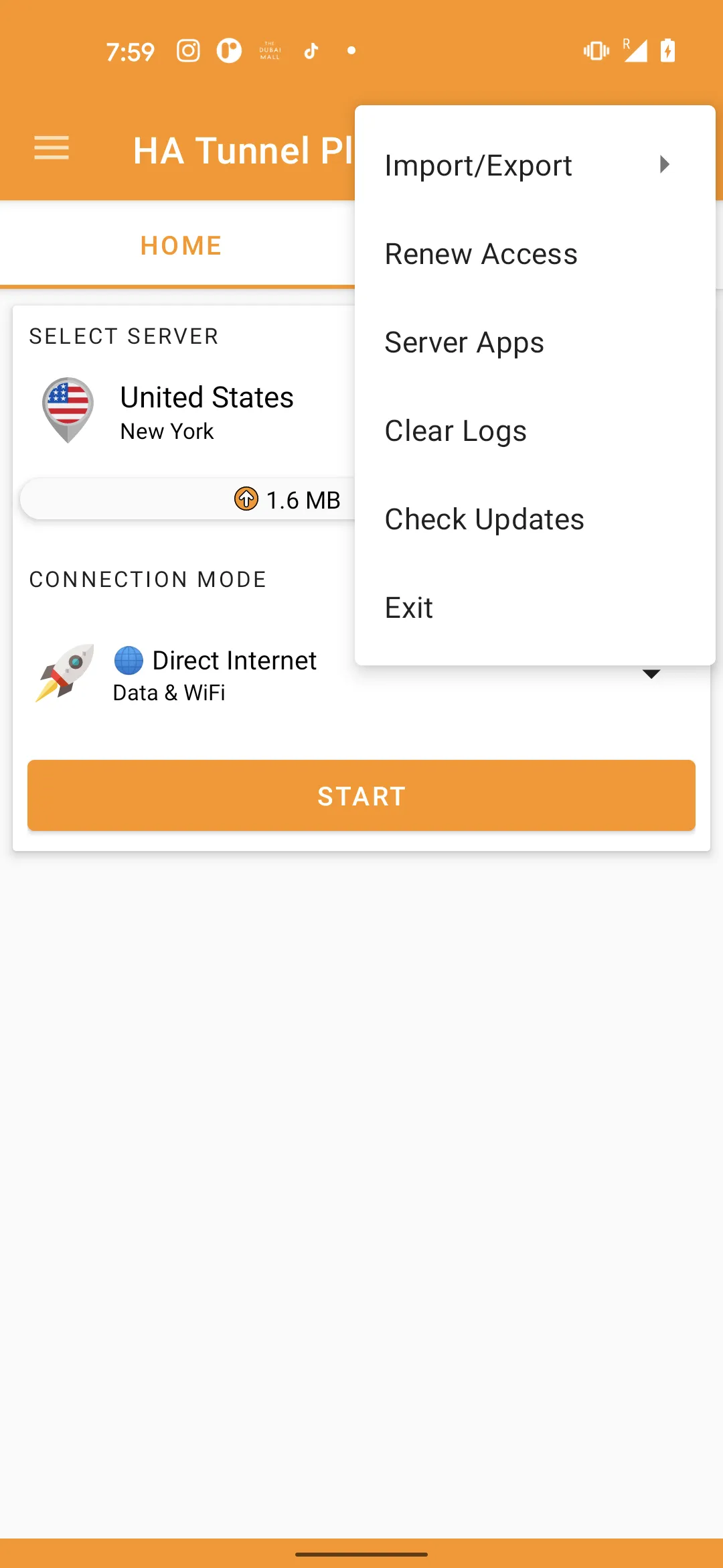 HA Tunnel Plus | Indus Appstore | Screenshot