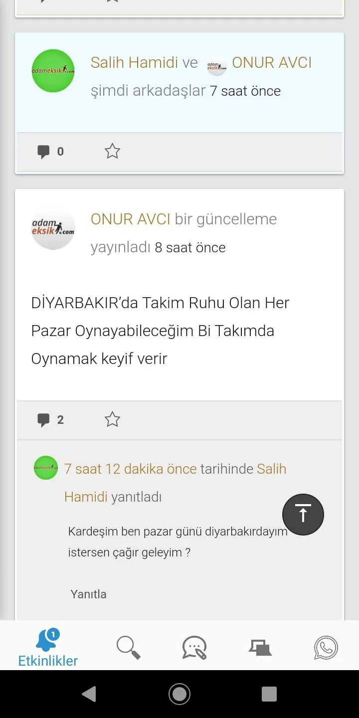 Adam Eksik - Halı Saha Oyuncus | Indus Appstore | Screenshot