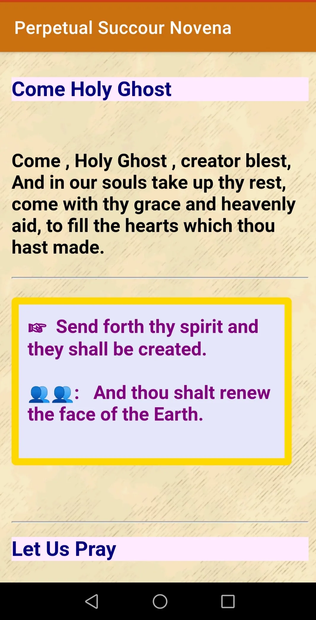 Perpetual Succour/Help Novena | Indus Appstore | Screenshot