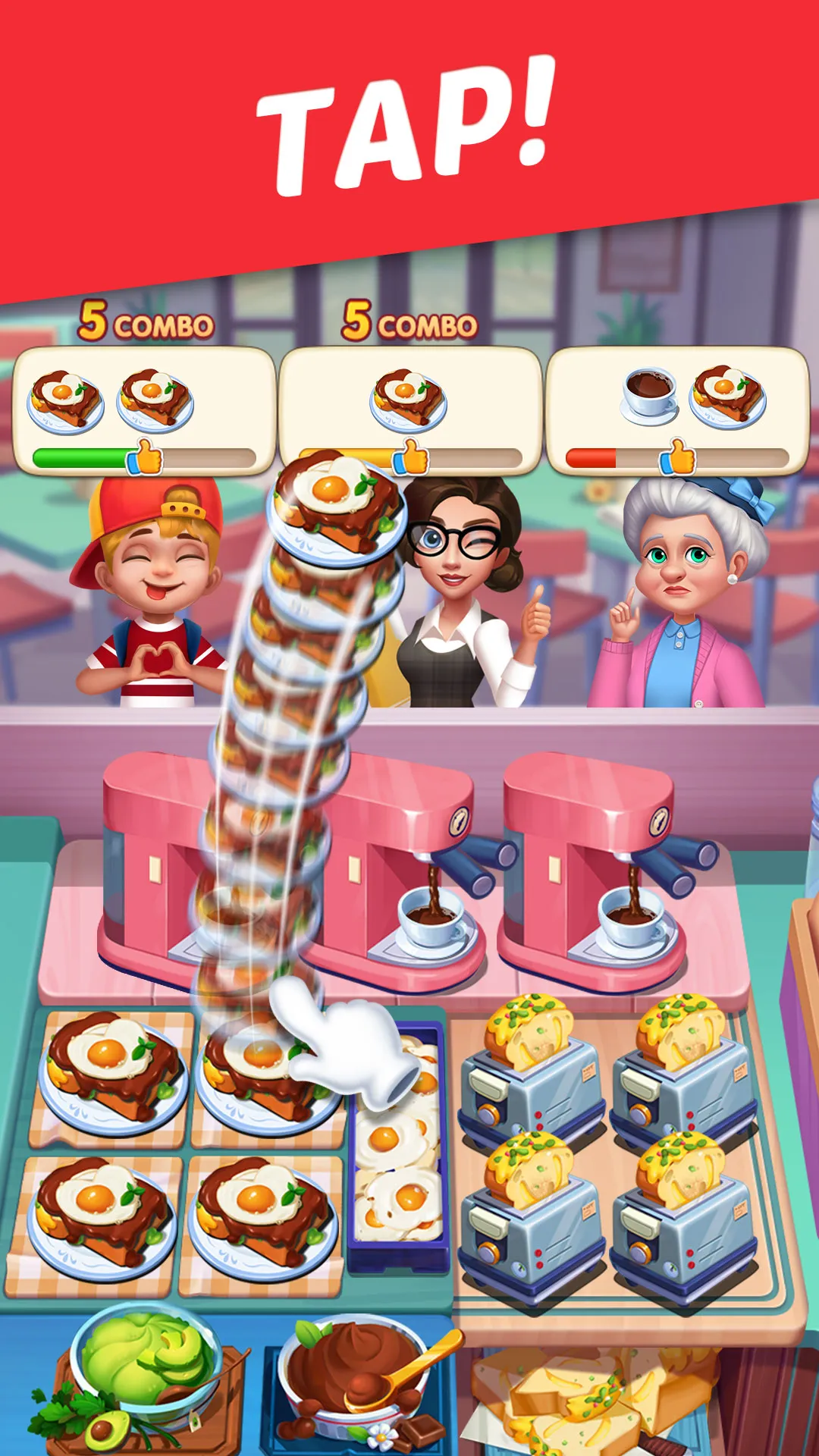 Cooking World: Restaurant Game | Indus Appstore | Screenshot