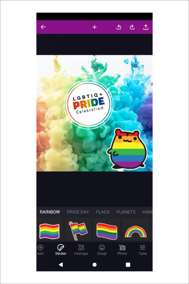 LGBT Stickers for photo | Indus Appstore | Screenshot