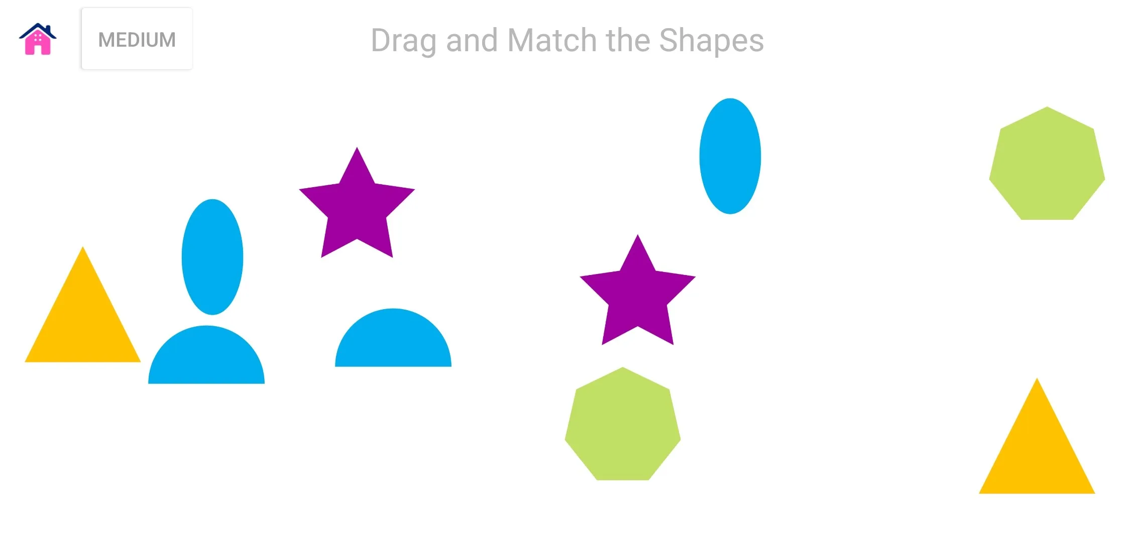 Shapes for Kids Flashcards | Indus Appstore | Screenshot