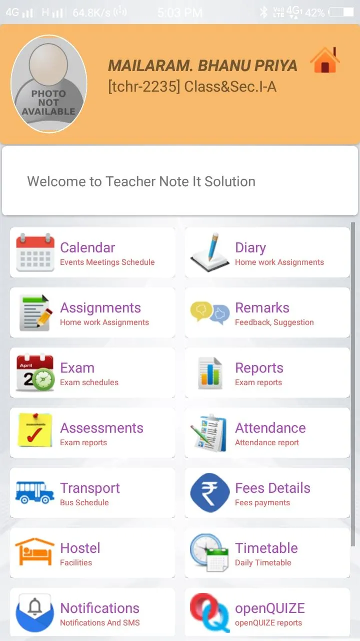 Teacher Note | Indus Appstore | Screenshot