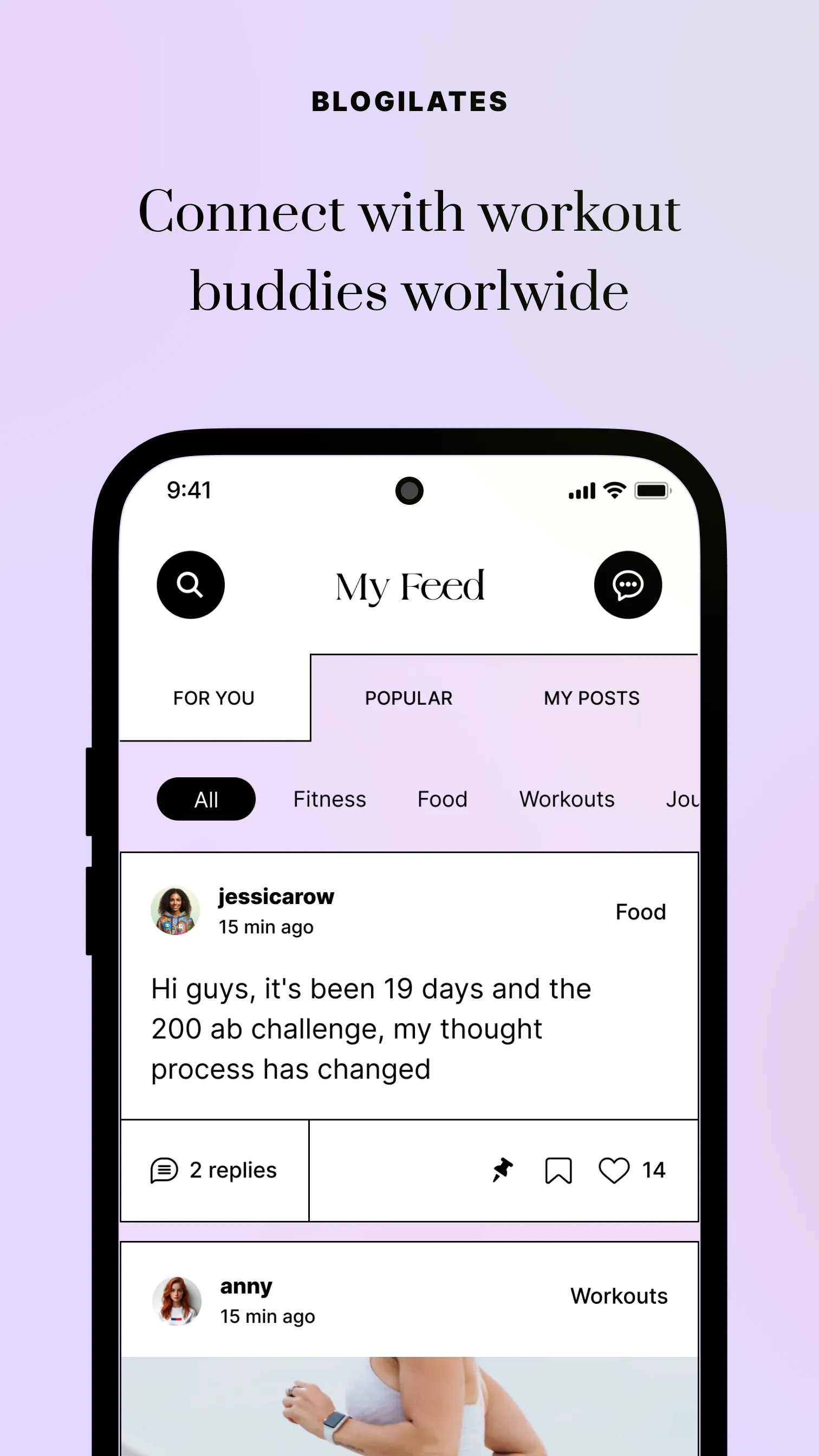 Blogilates | Indus Appstore | Screenshot