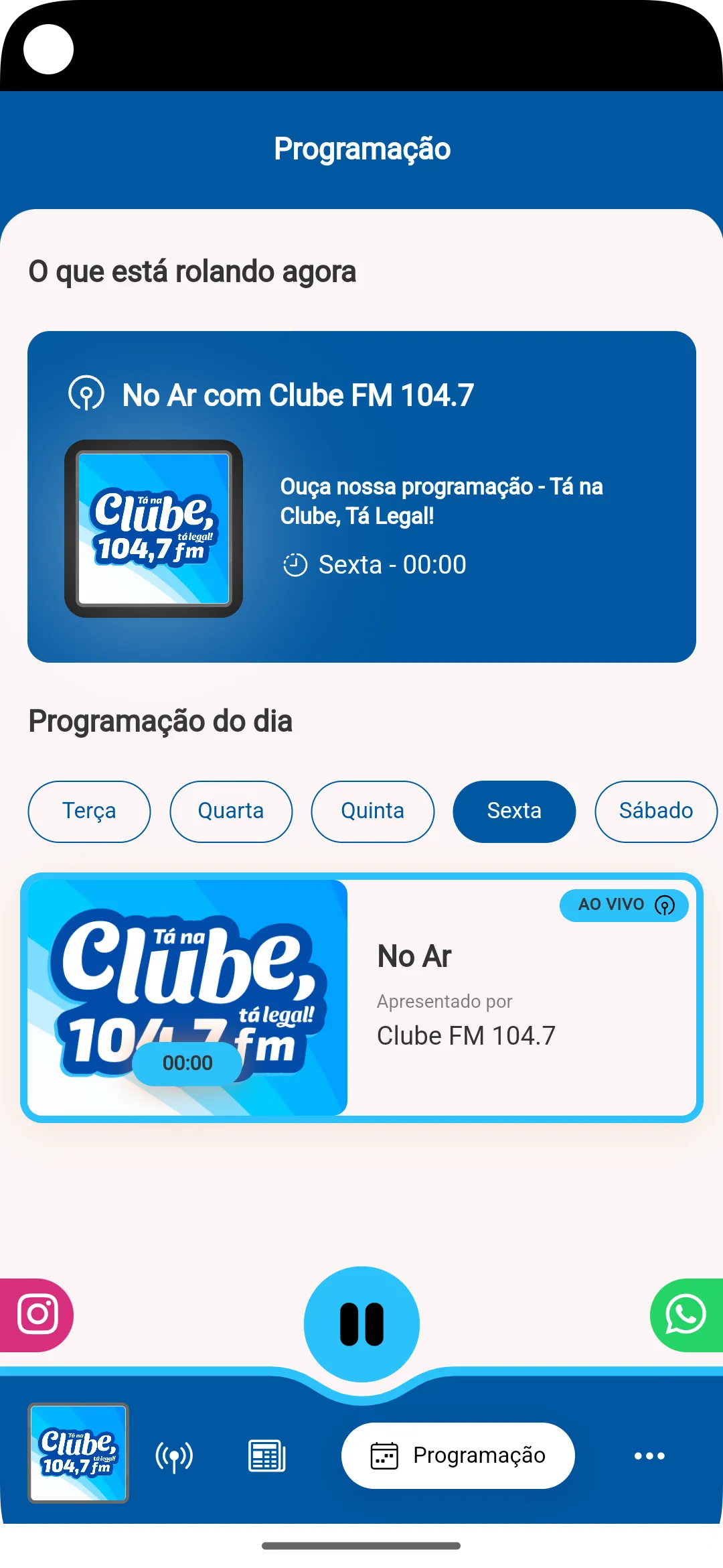 Clube FM São Carlos | Indus Appstore | Screenshot