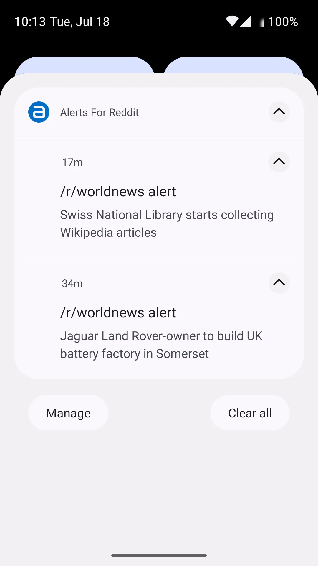 Alerts for Reddit | Indus Appstore | Screenshot