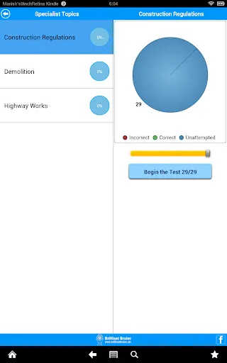 Construction MAP HS&E Test | Indus Appstore | Screenshot