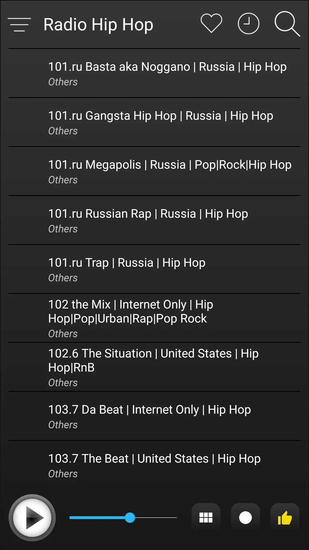 Hip Hop Radio FM AM Music | Indus Appstore | Screenshot