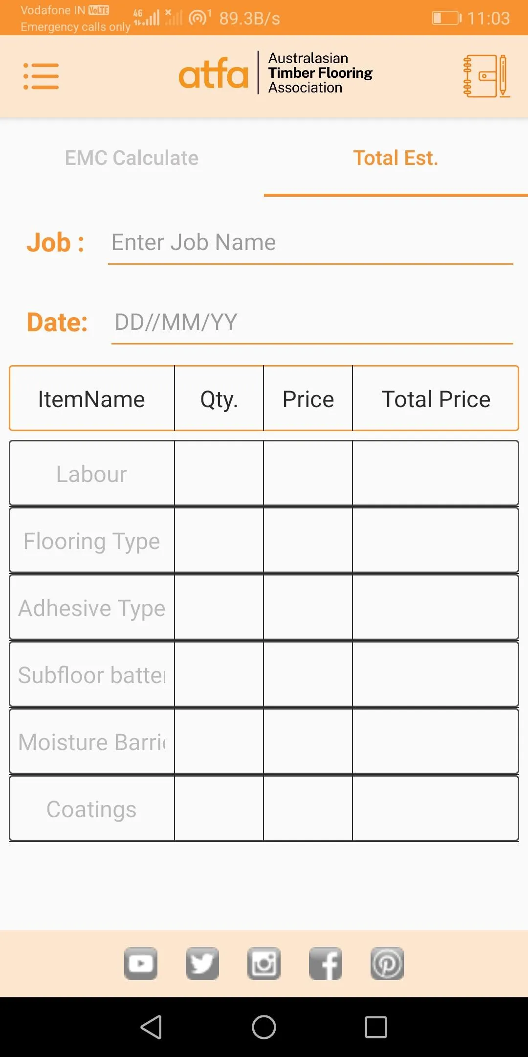 ATFA EMC & Pricing Tool | Indus Appstore | Screenshot