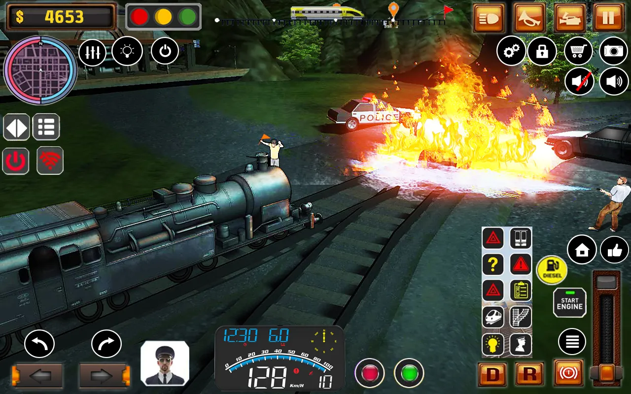 Uphill Train Simulator Game. | Indus Appstore | Screenshot