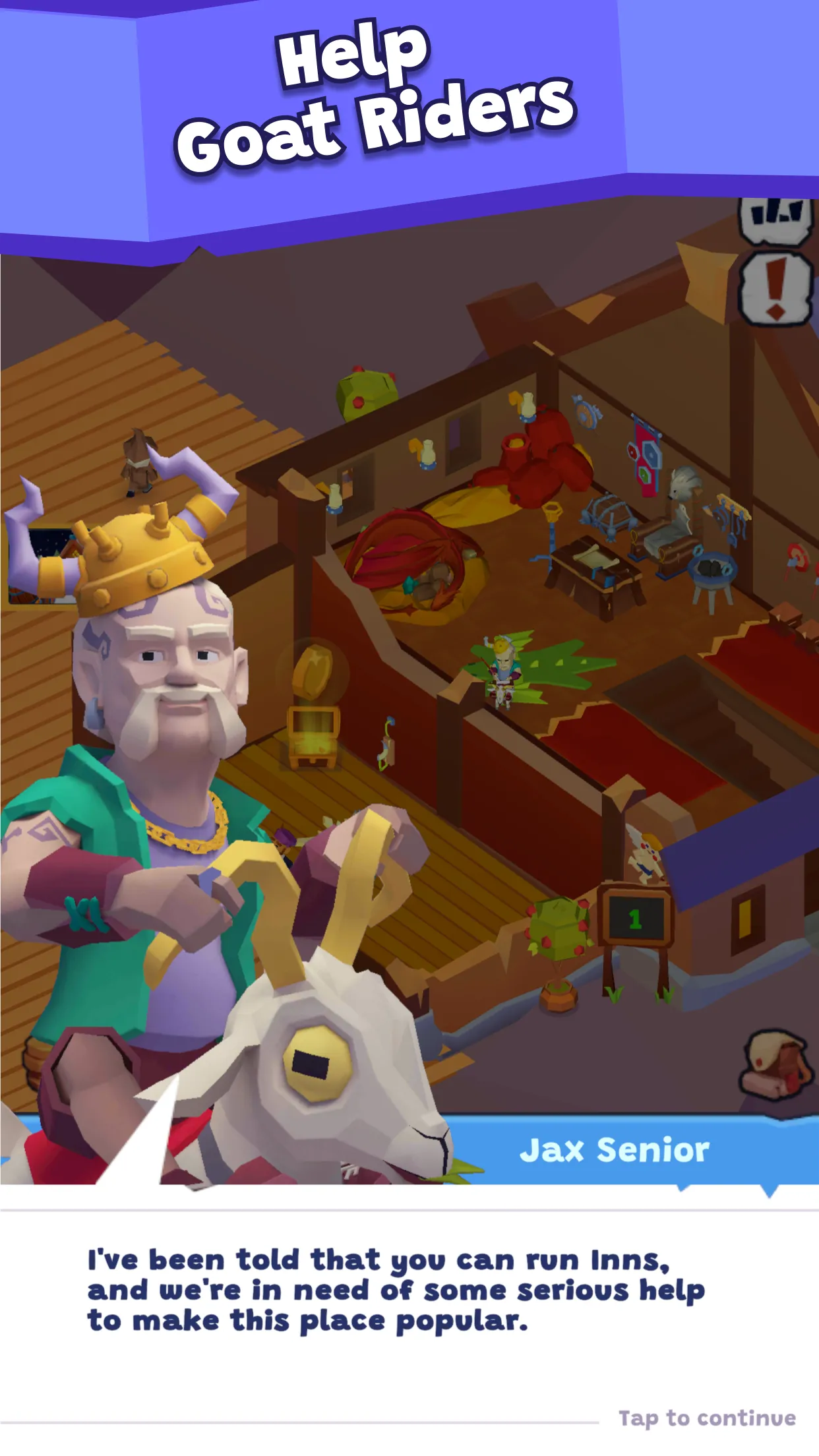 Idle Inn Empire: Hotel Tycoon | Indus Appstore | Screenshot