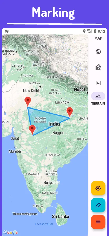 GPS Land Survey Measurement | Indus Appstore | Screenshot