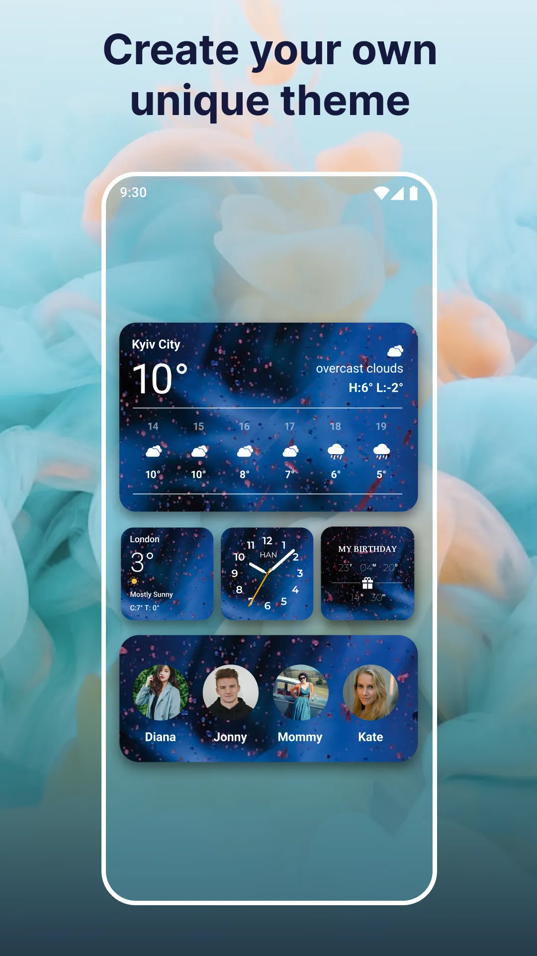 Widgets OS 17 - Color Widgets | Indus Appstore | Screenshot
