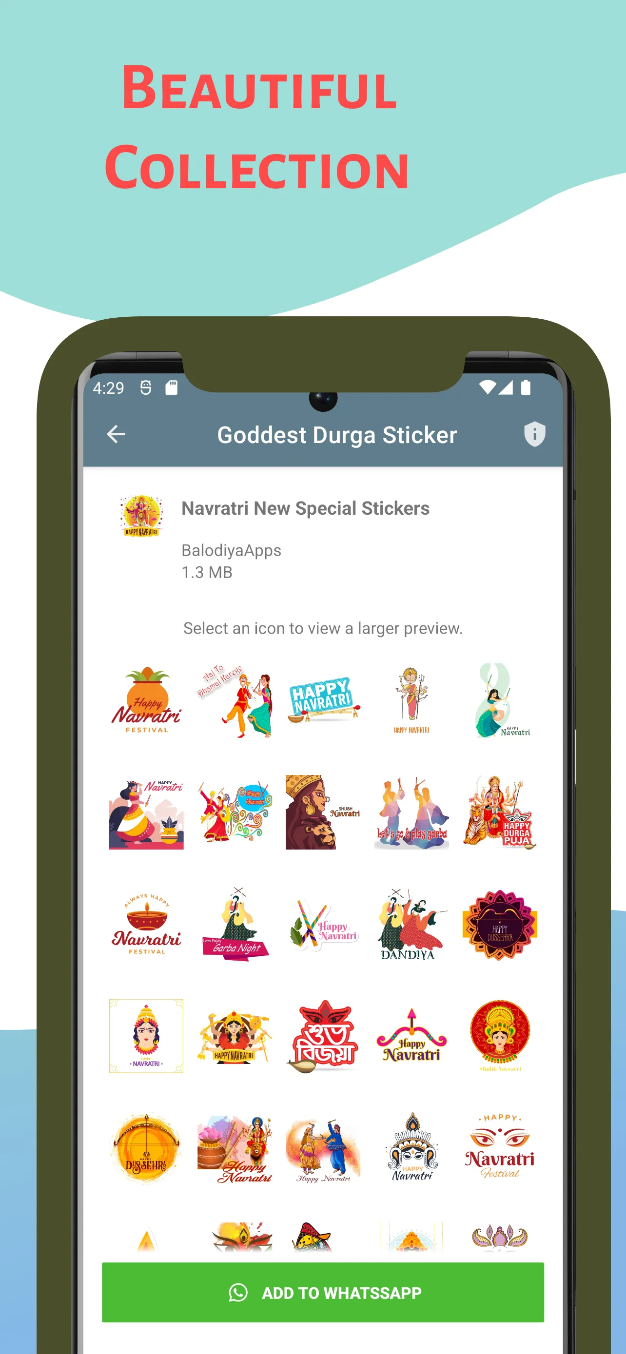 Navratrii Stickers | Indus Appstore | Screenshot