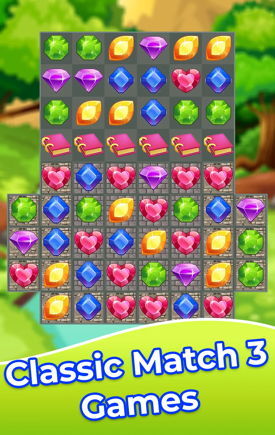 Jewels Magic - Match 3 Puzzles | Indus Appstore | Screenshot