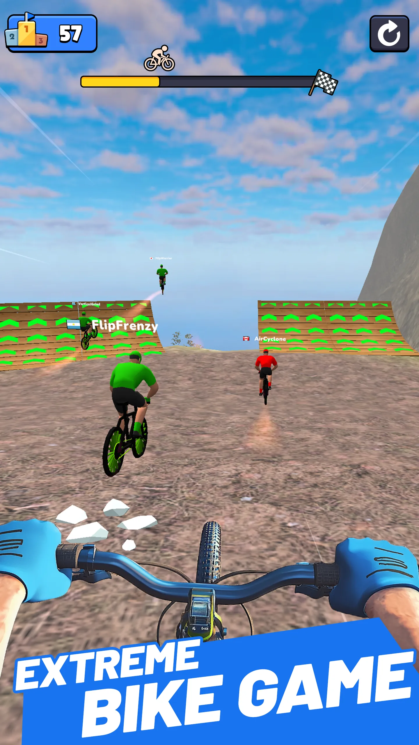 BMX Cycle 3D: Stunt Race Game | Indus Appstore | Screenshot