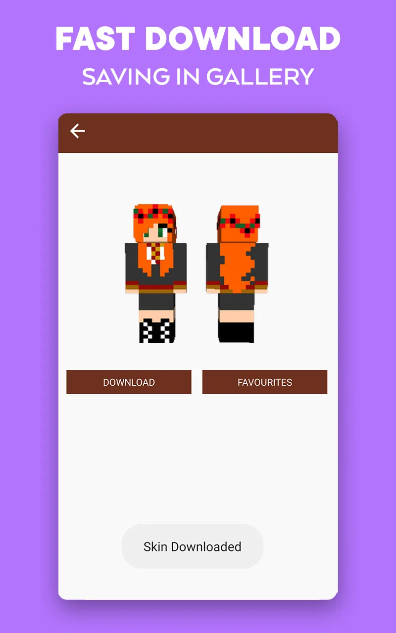 Skins for Girls | Indus Appstore | Screenshot