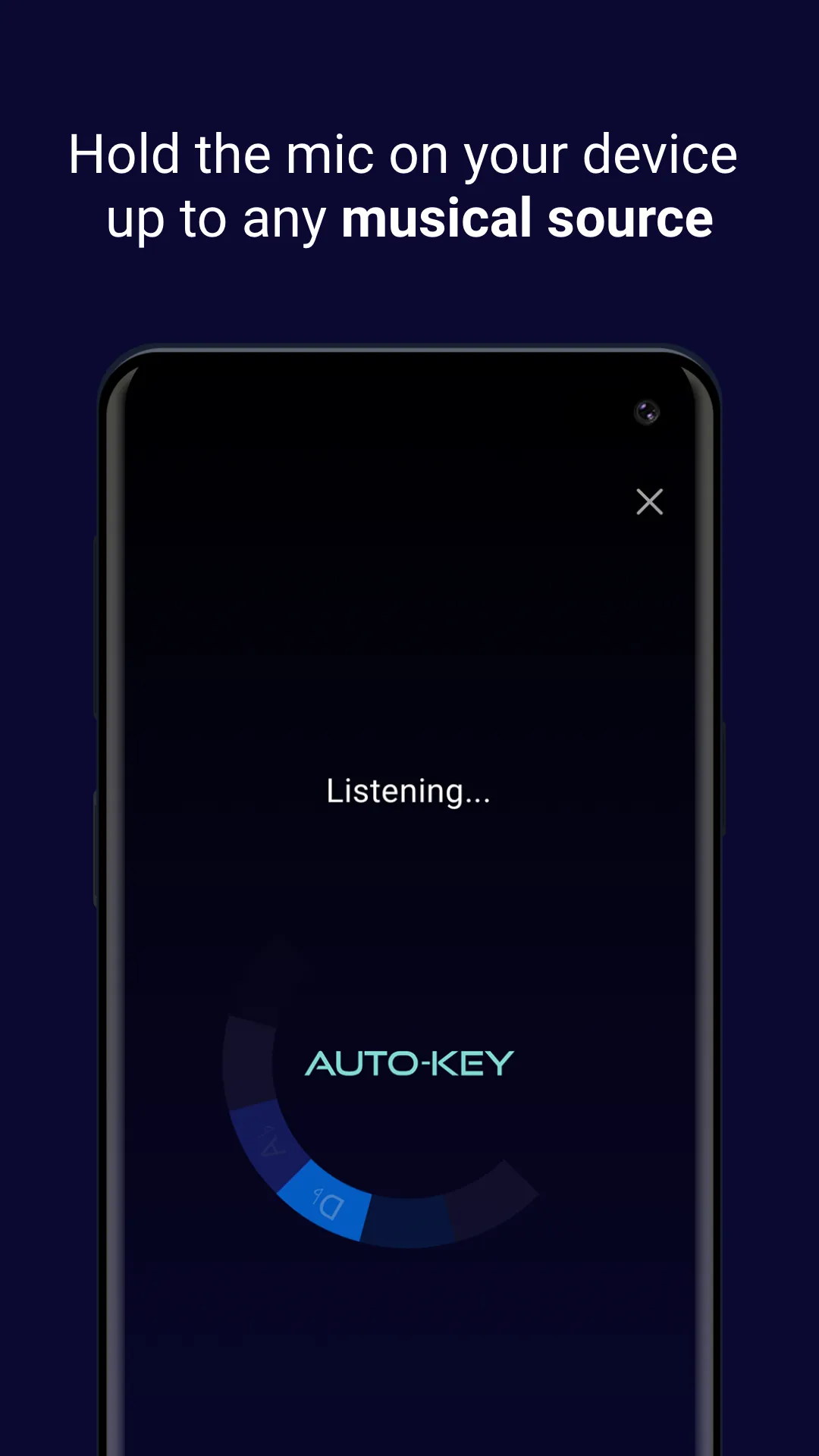 Auto-Key | Music key detection | Indus Appstore | Screenshot