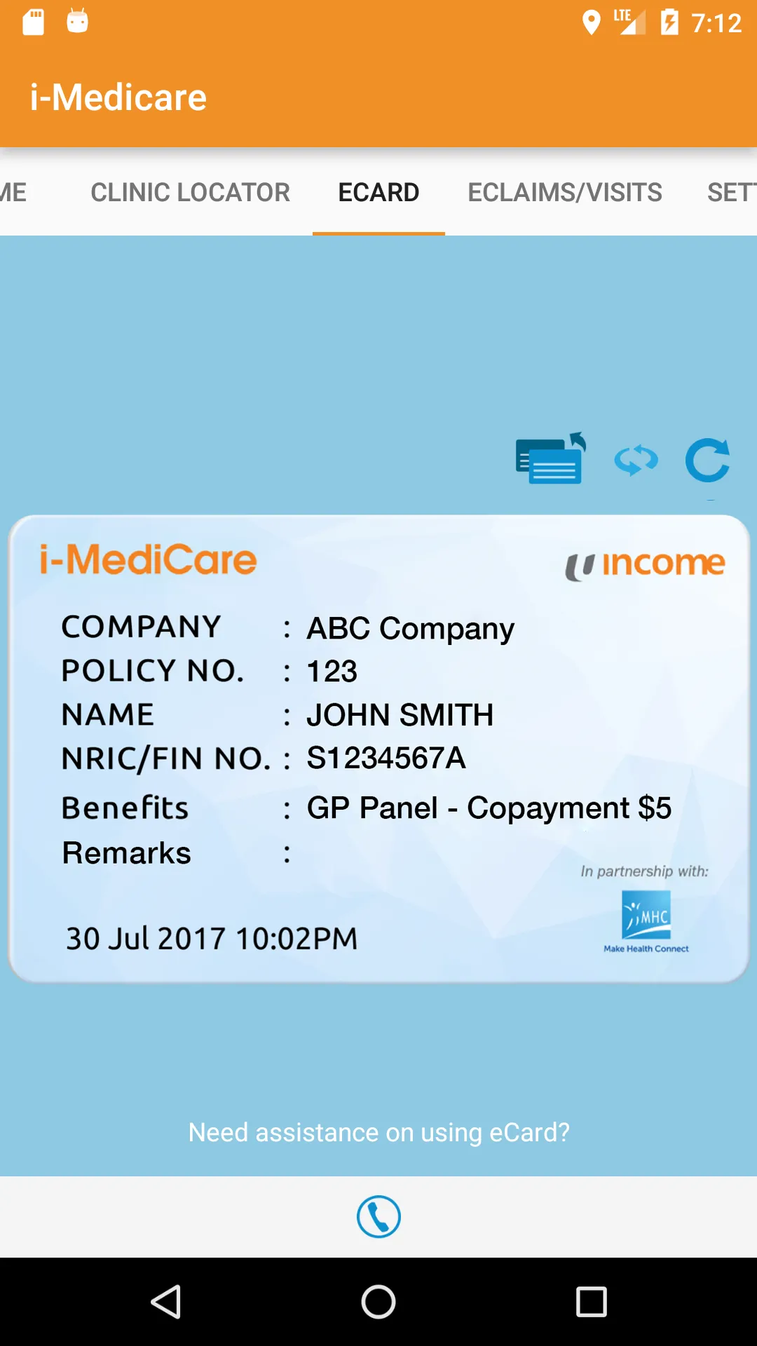 i-MediCare by Income | Indus Appstore | Screenshot