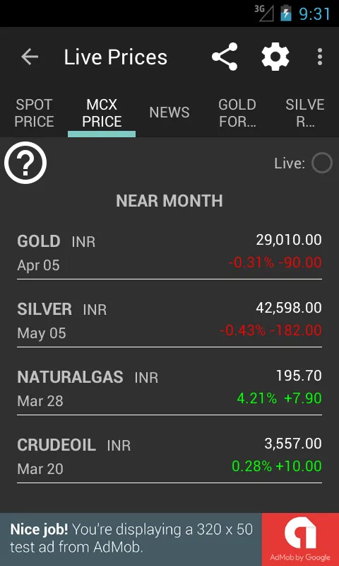 India Daily Gold Silver Price | Indus Appstore | Screenshot