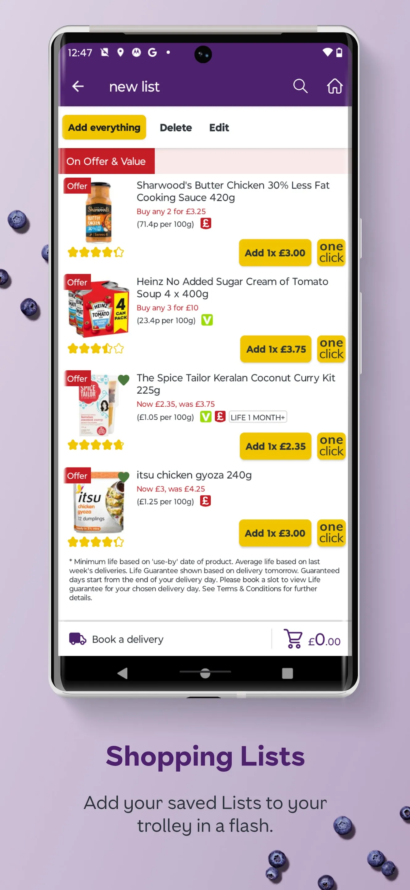 Ocado: supermarket shopping | Indus Appstore | Screenshot