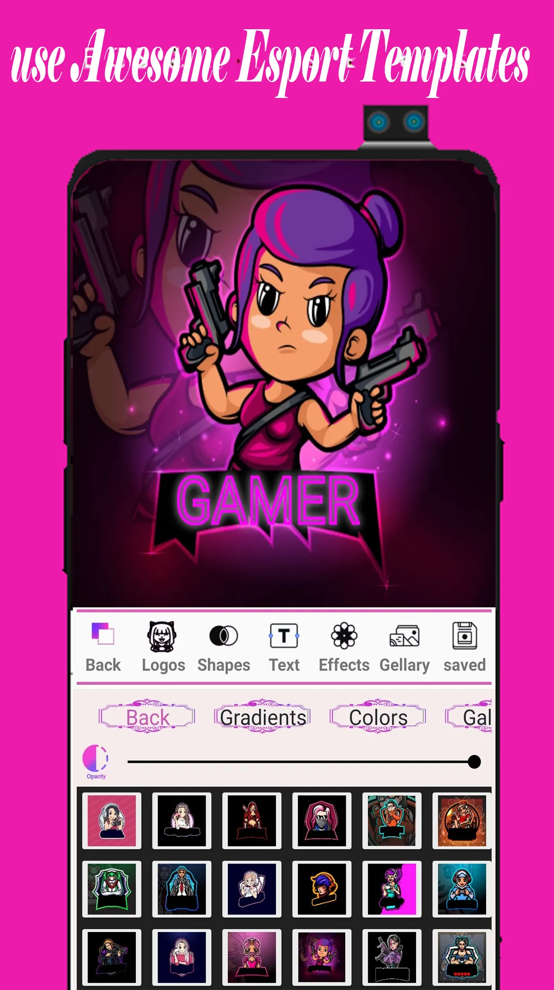 Logo Esport Maker For Girls | Indus Appstore | Screenshot