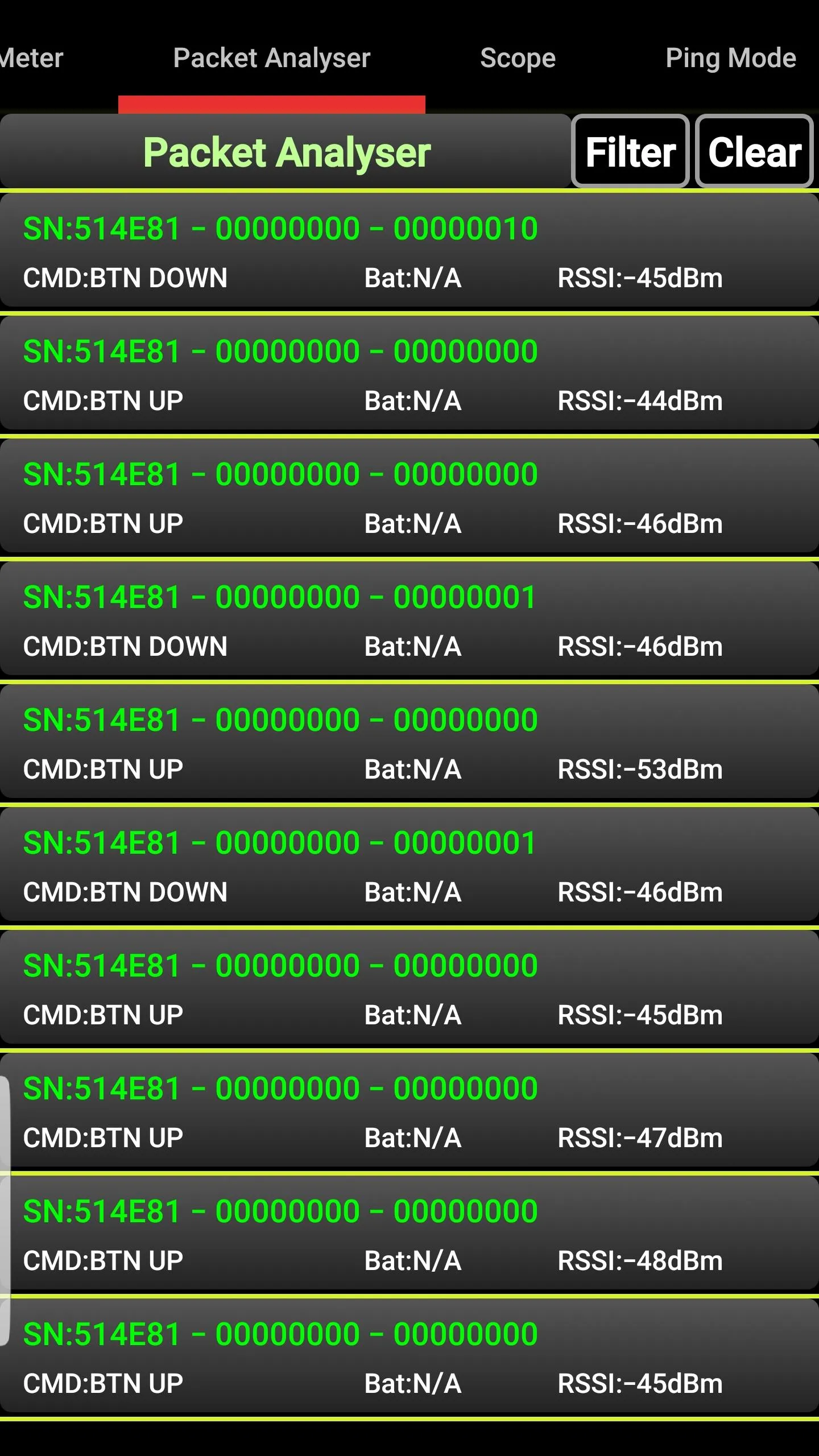 RFS Packet Analyser | Indus Appstore | Screenshot