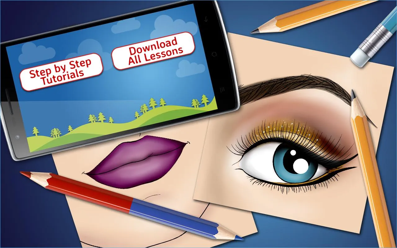 How to Draw Makeup | Indus Appstore | Screenshot