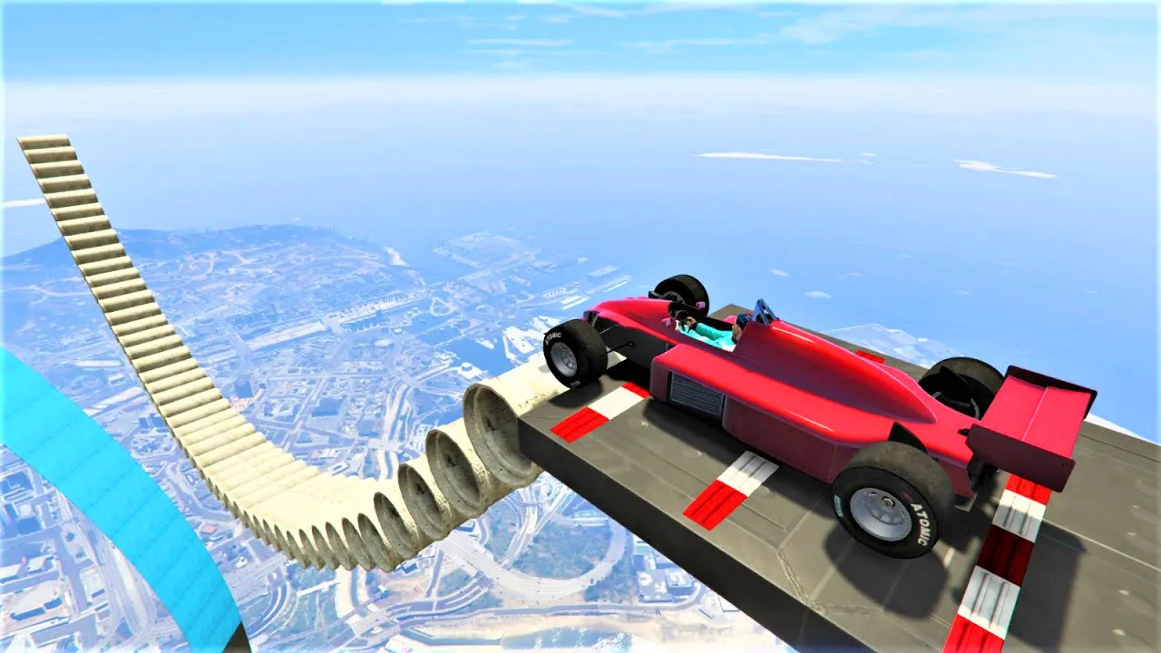 Car Parkour: Sky Racing 3D | Indus Appstore | Screenshot