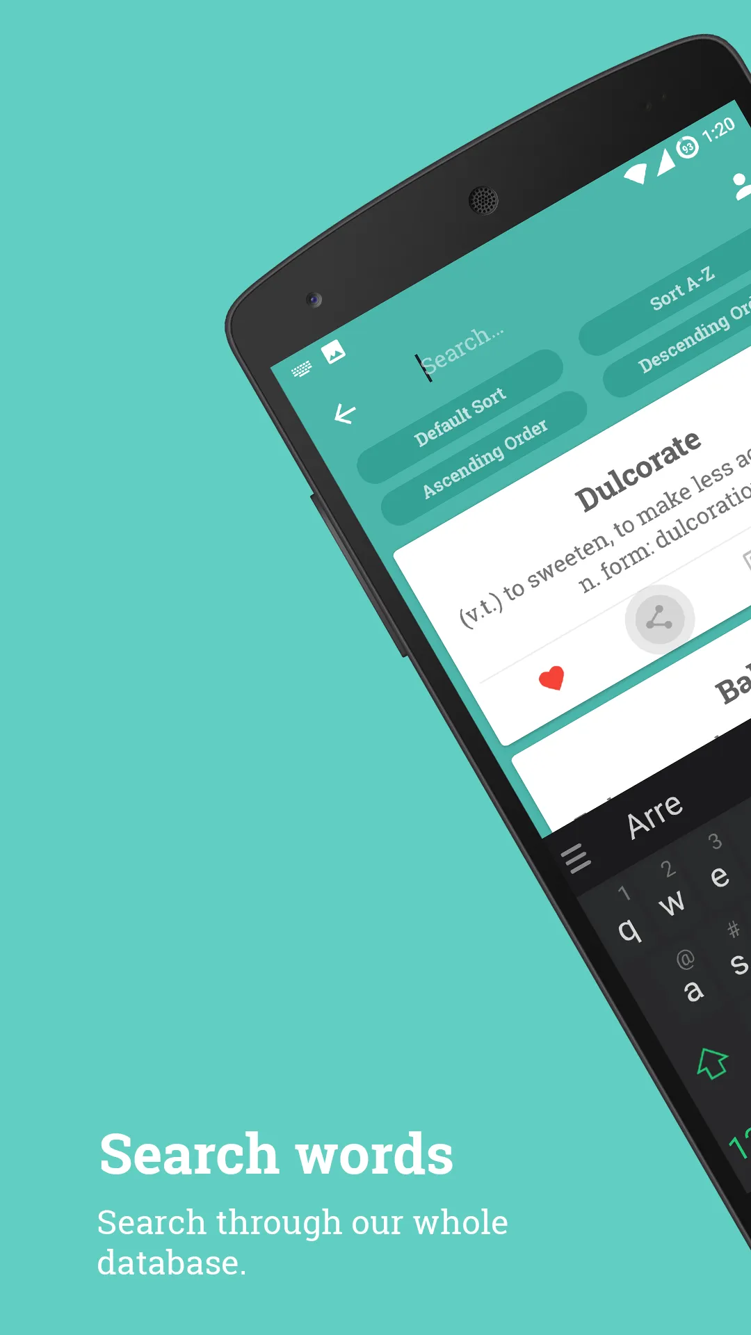 Orphic: Expand Your Vocabulary | Indus Appstore | Screenshot