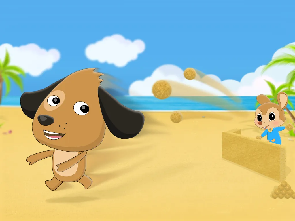 Bonnie and Donnie - Beach Fun  | Indus Appstore | Screenshot