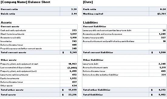 Income Statement Templates | Indus Appstore | Screenshot