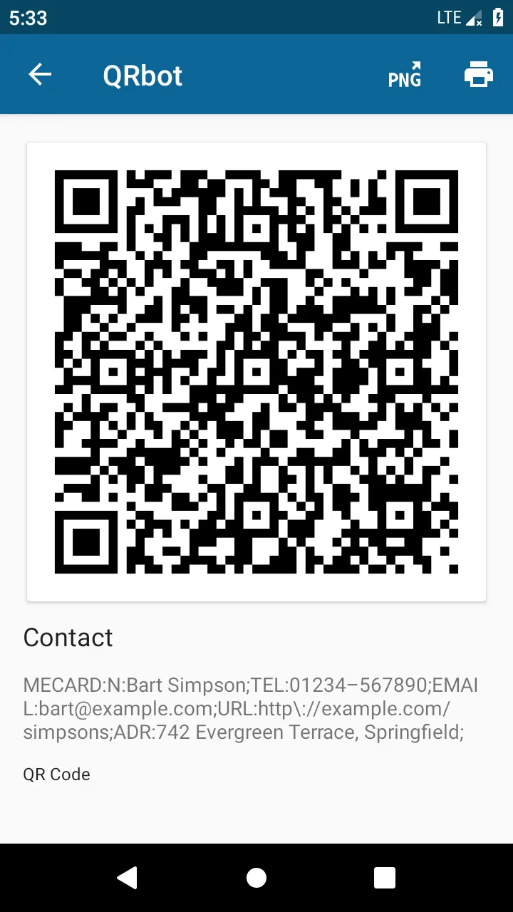 QRbot: QR & barcode reader | Indus Appstore | Screenshot