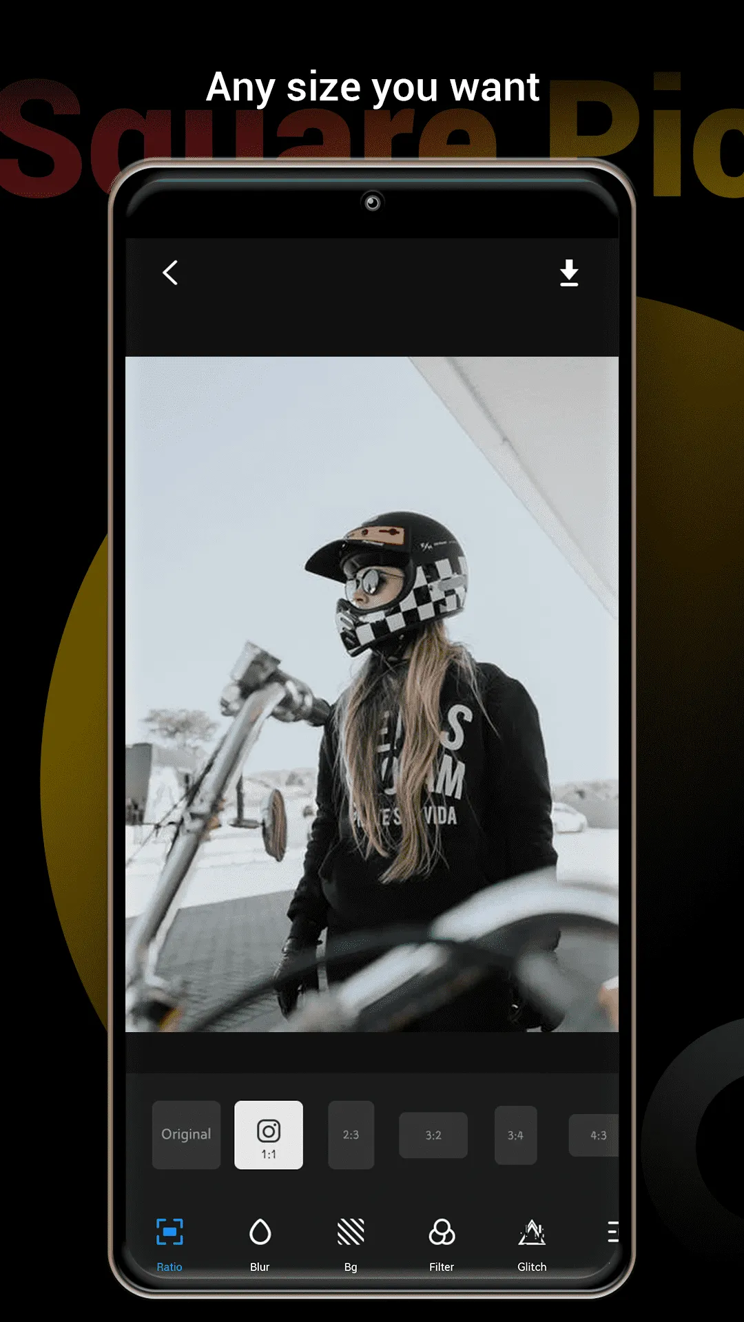 Photo Editor Pro - Square Pic | Indus Appstore | Screenshot