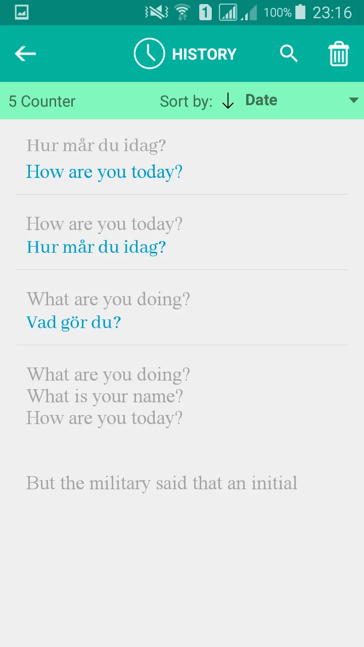 Swedish English Translator | Indus Appstore | Screenshot