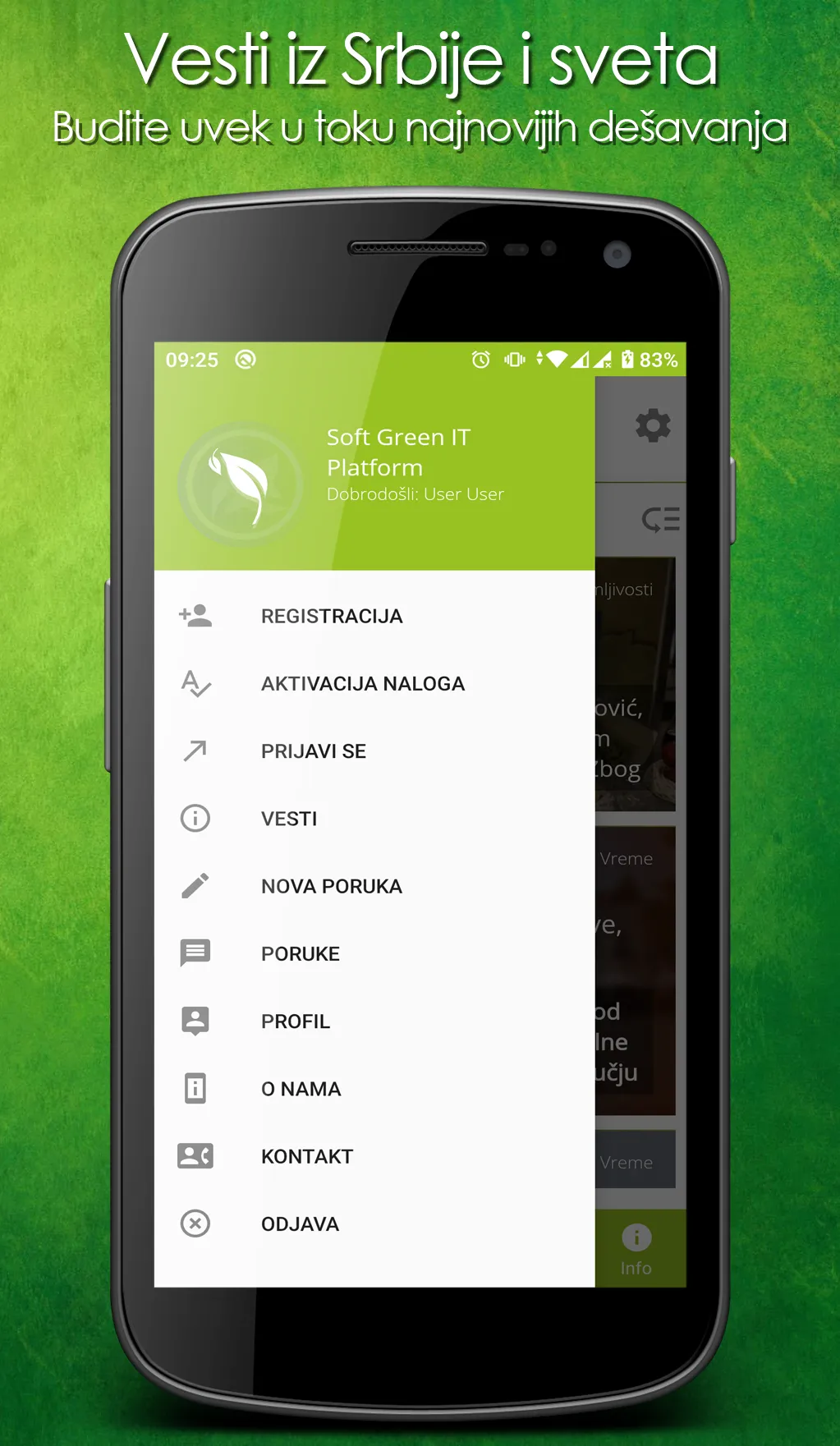 Soft Green IT Platform | Indus Appstore | Screenshot