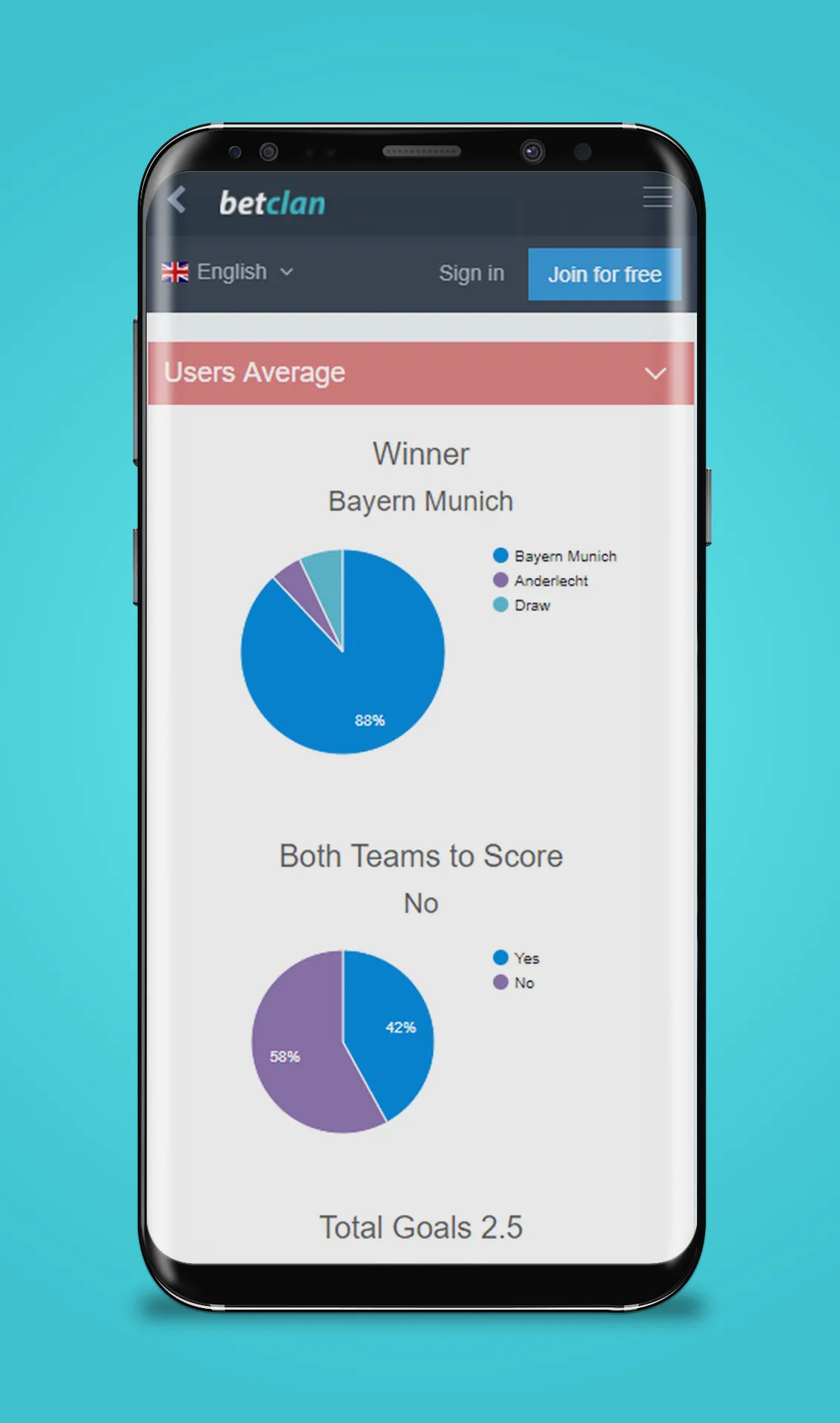 Sports Predictions - BetClan | Indus Appstore | Screenshot